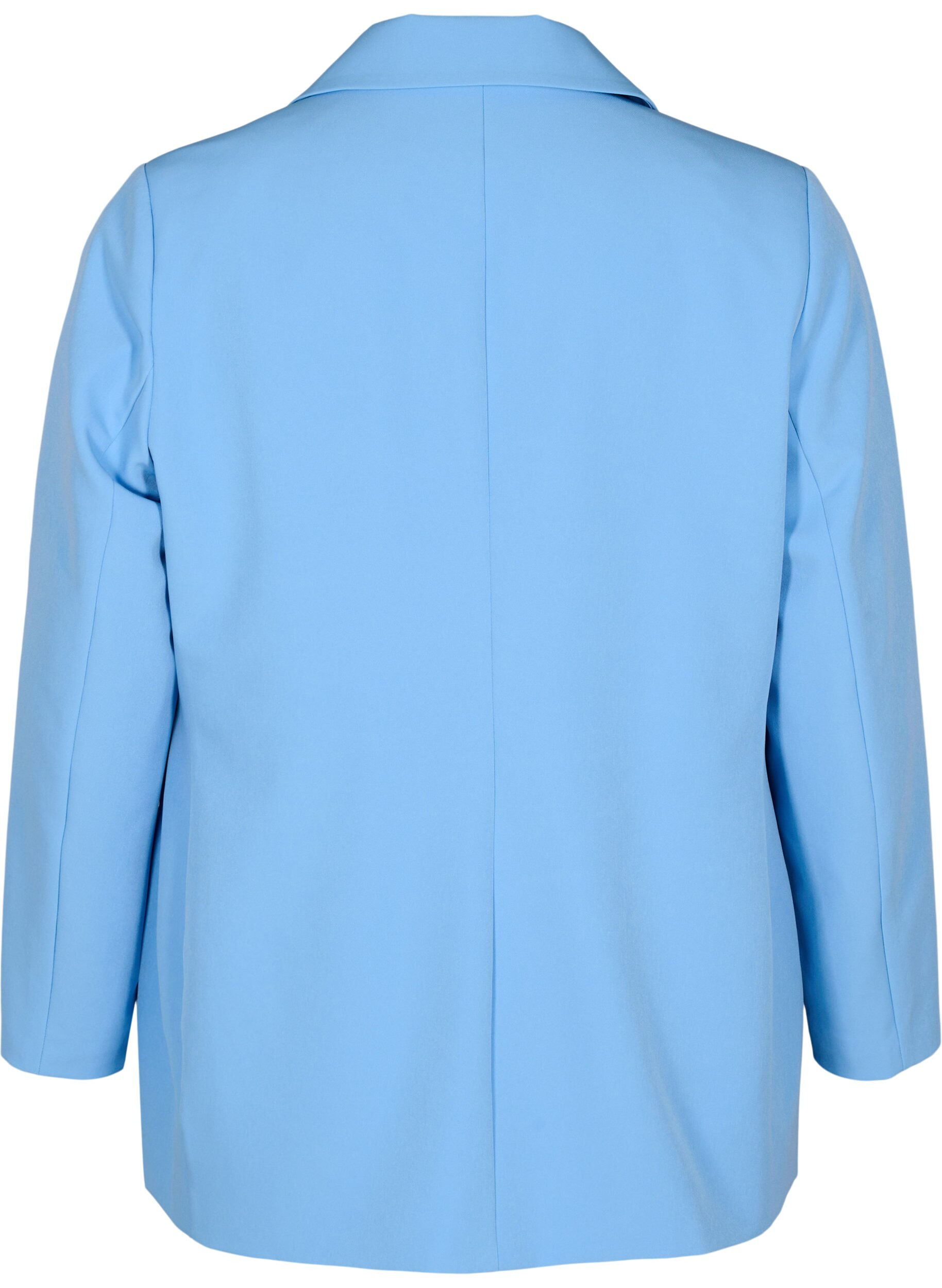 ZizziKlassisk blazer med knappelukking, Bl&aring;, Packshot image number 1