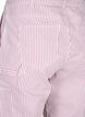 Stripete cargojeans med rett passform, Rose White Stripe, Packshot image number 3