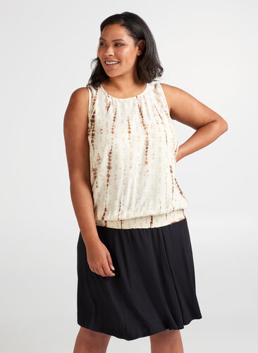 Zizzi Skjørt, Black, Model image number 0