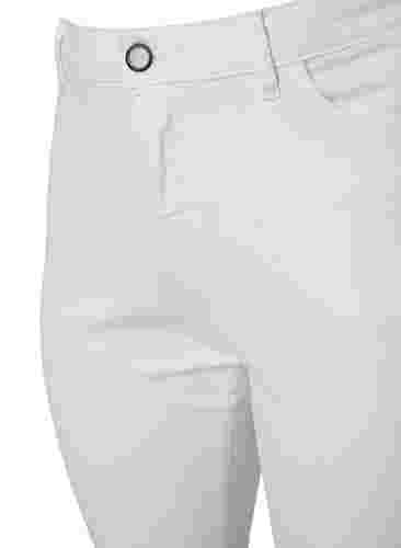 Ellen bootcut jeans med høyt liv, White, Packshot image number 2