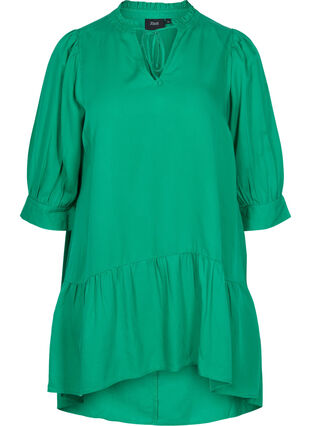 Kjole med 3/4-ermer, Jolly Green, Packshot image number 0