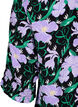 Bluse i viskose med knapper, Black Small Flower, Packshot image number 3