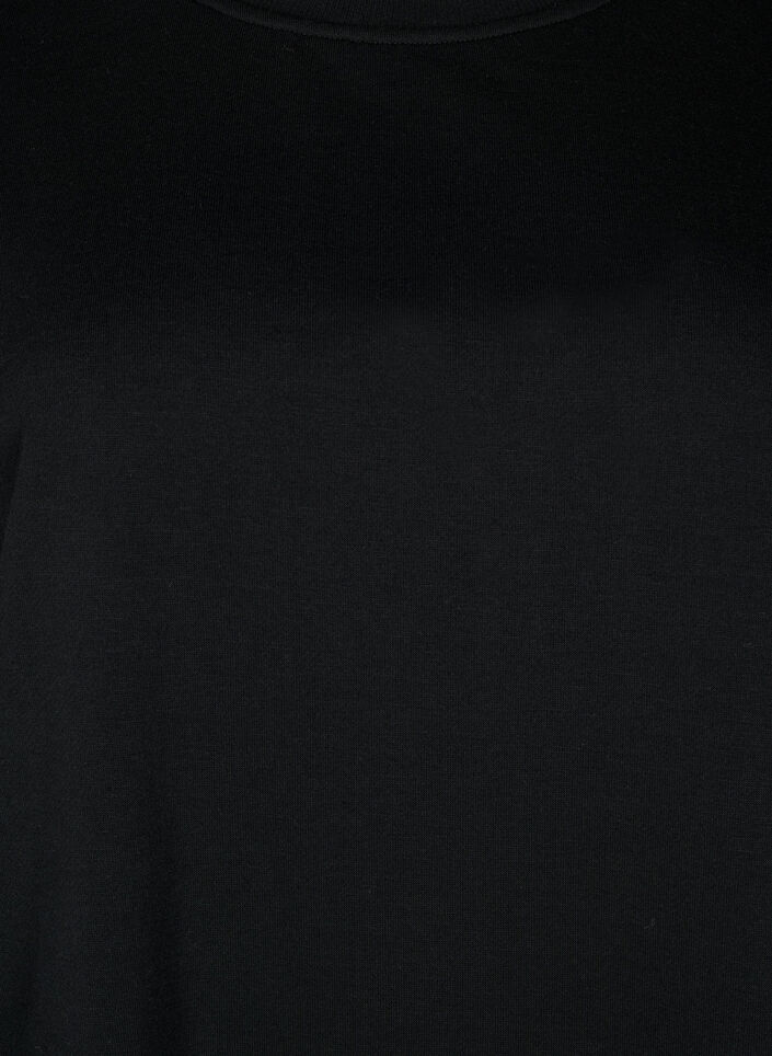 Lang genser med 1/2-ermer, Black, Packshot image number 2