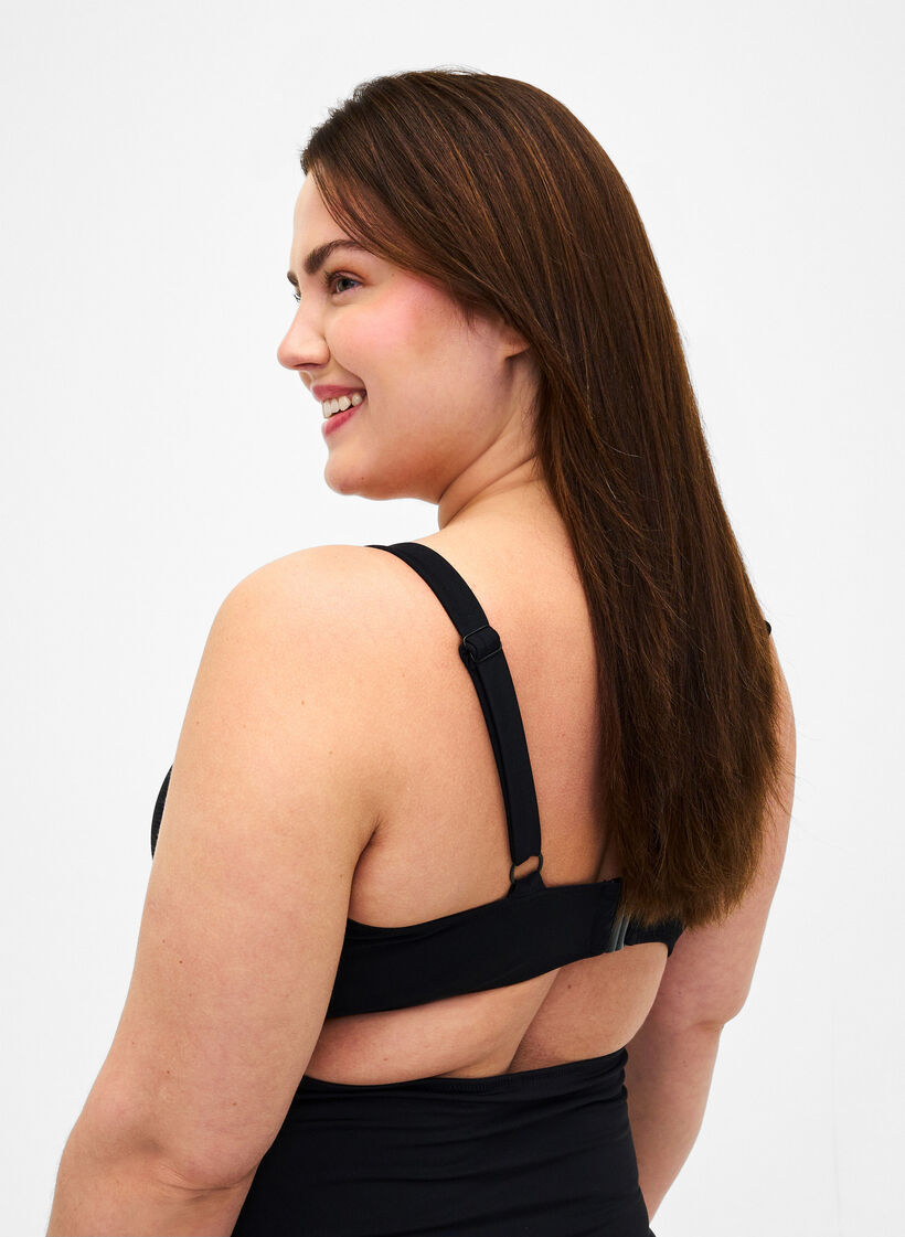 Bikinioverdel, Svart, Model image number 2