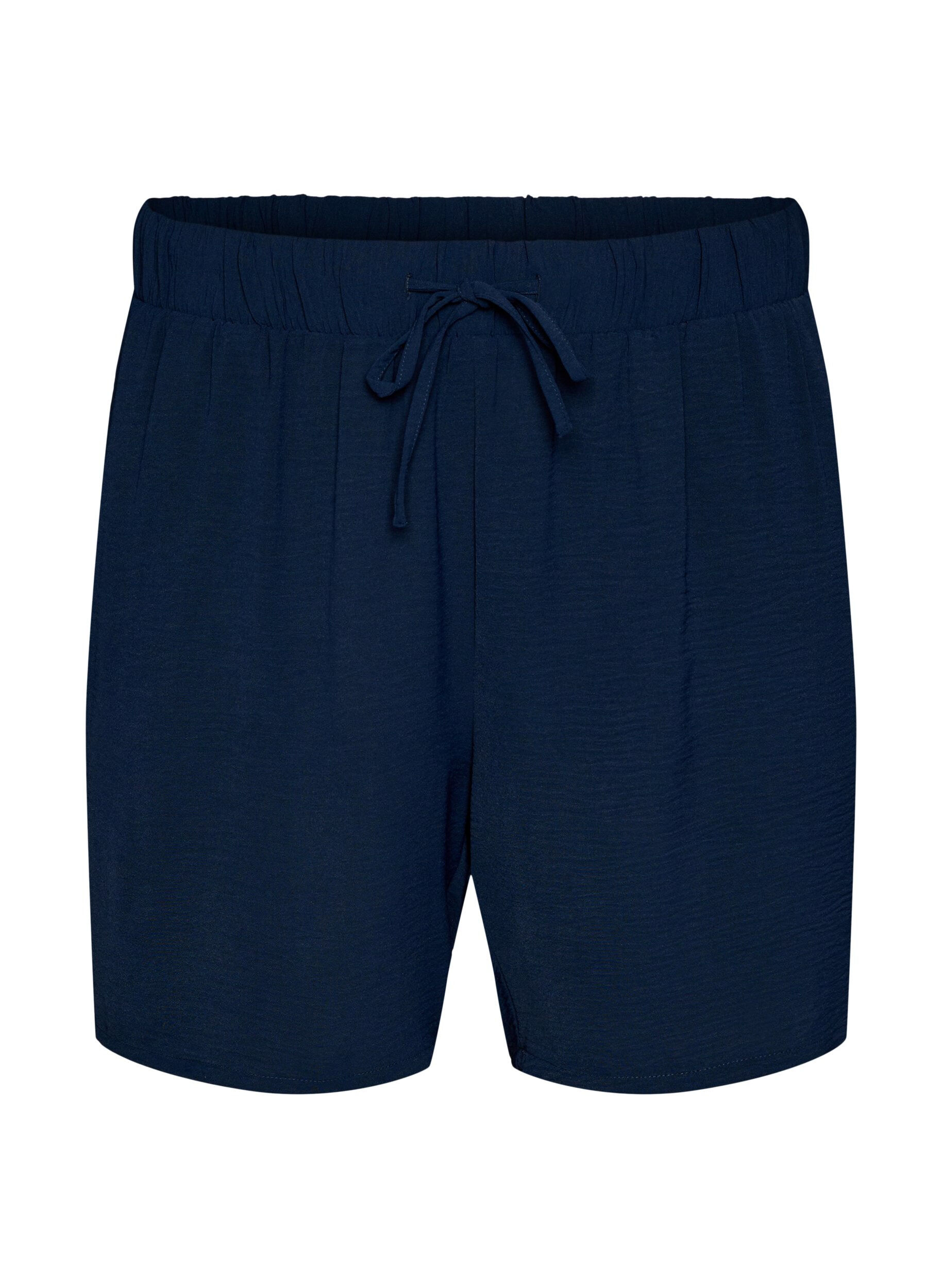 Shorts med lommer og elastisk linning