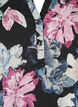 Langermet bluse med blomstertrykk, Rose Flower AOP, Packshot image number 2