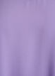 Bluse med korte ermer og rund hals, Lilla, Packshot image number 2