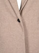 Melert blazer med splitt, Pumice Stone Mel., Packshot image number 2