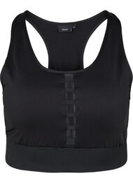 Sports-BH med bryterrygg, Black