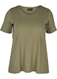 Basis t-skjorte, Deep Lichen Green