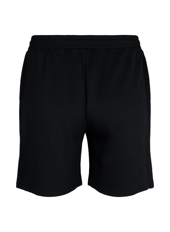 Shorts laget av en modal-miks med lommer, Svart, Packshot image number 1