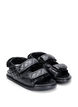 Wide fit skinnsandal , Svart, Packshot image number 1