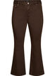 Ellen bootcut-jeans i farget denim, Brun, Packshot image number 0