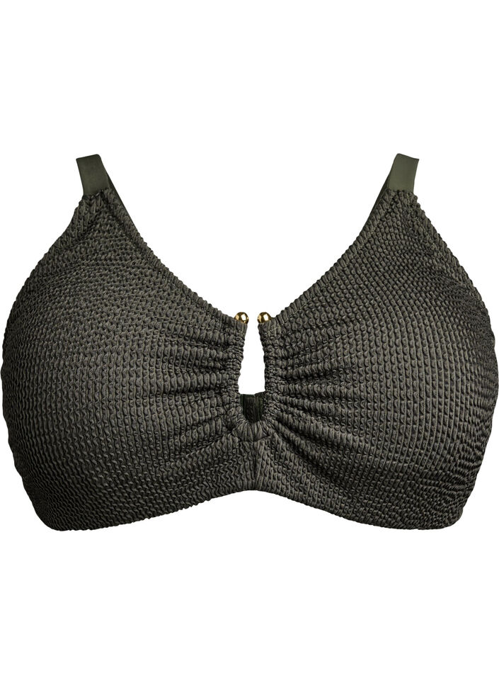 Bikinitopp med tekstur og en elegant detalj, Climbing Ivy, Packshot