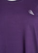Treningsbluse med 3/4-ermer, Lilla, Packshot image number 2