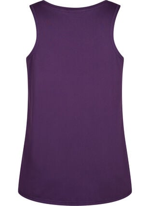 Zizzi Treningsoverdel med rund hals, Purple Pennant, Packshot image number 1
