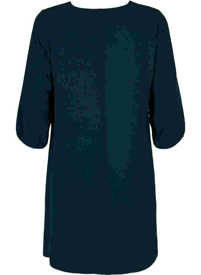 Kjole med blonder of 3/4-ermer, Scarab, Packshot image number 1