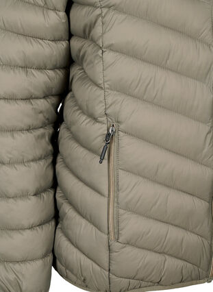 Lettvektsjakke med hette, Bungee Cord , Packshot image number 3