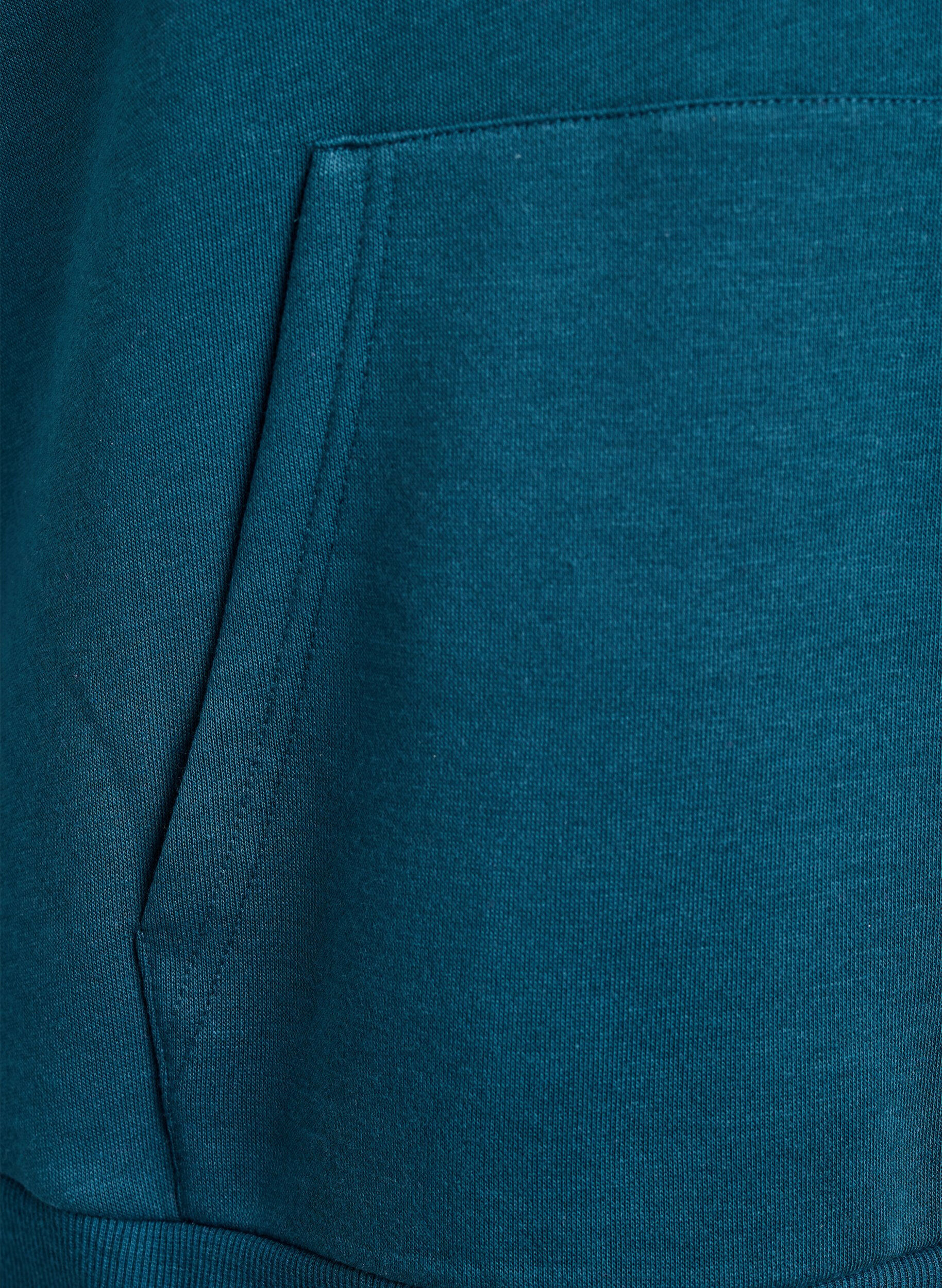 ZizziHettegenser med brodert motiv foran, Gr&oslash;nn, Packshot image number 3
