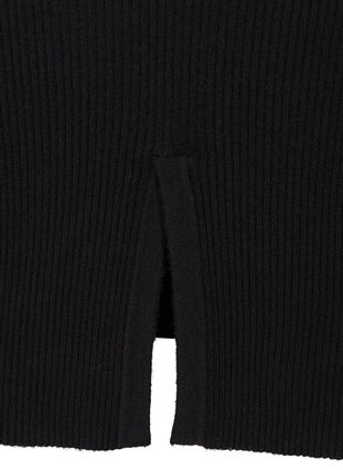 Tettsittende strikkeskjørt, Black, Packshot image number 3