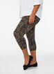 2-pakning 3/4-lengde leggings, Svart, Model image number 0
