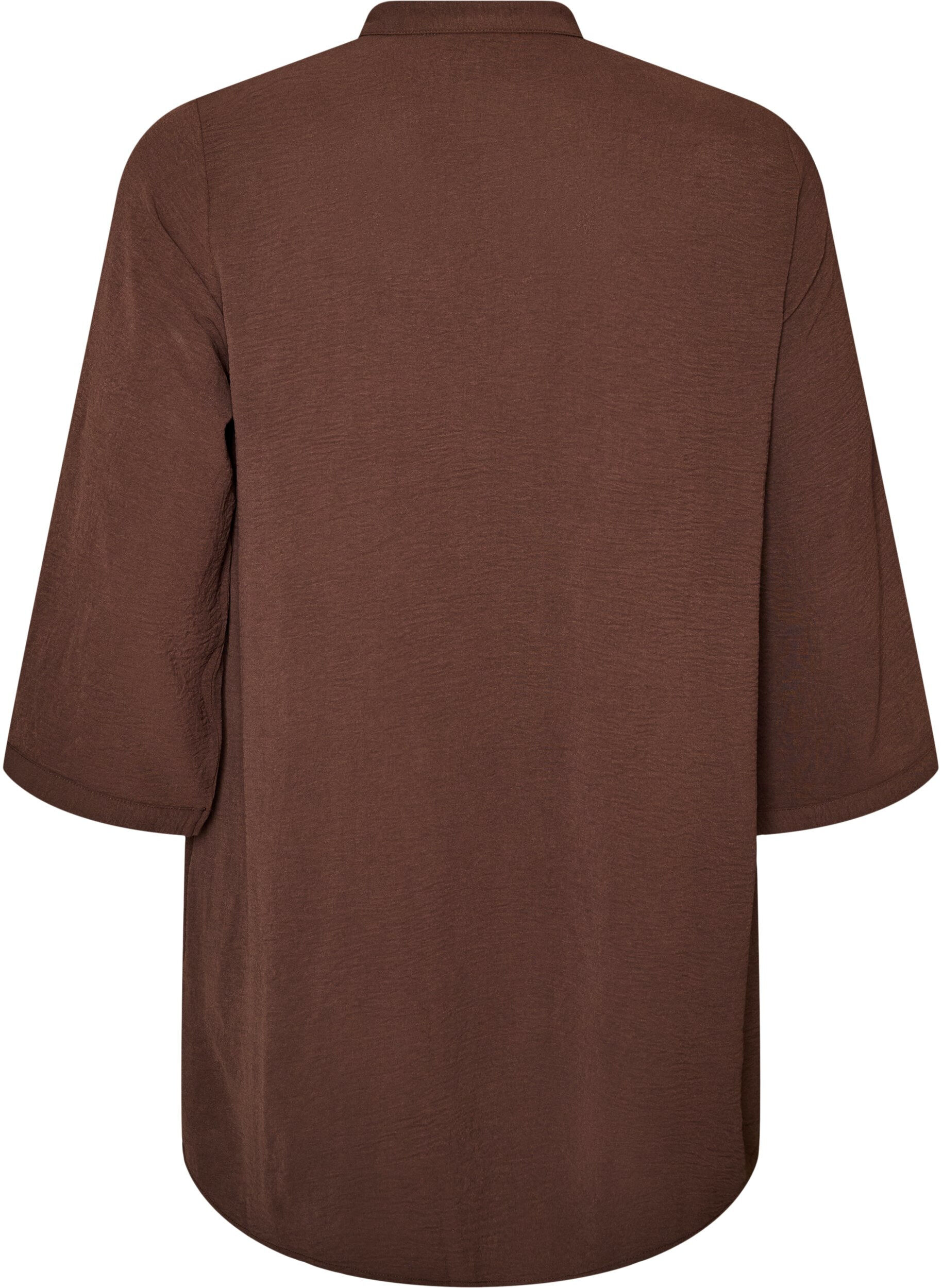 ZizziTunika med 3/4 ermer, Brun, Packshot image number 1