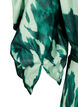 Kortermet festkjole med knytebelte, Grønn, Packshot image number 3