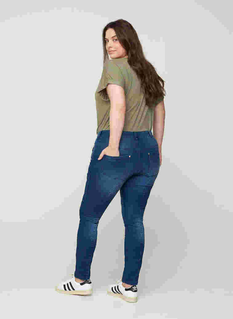 Sanna jeans, Blue denim, Model image number 0