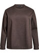 Genser med crewneck, Brun, Packshot image number 0