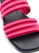 Sandal med polstrede stropper, Rosa, Packshot image number 3