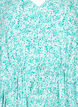 Kaftan i viskose med print, Green Dot, Packshot image number 2