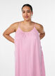 Sommerkjole med striper og A-form, Rosa, Model image number 2