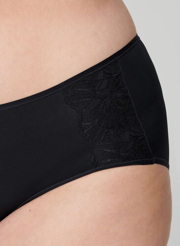 2 pakk truser, Black/Black, Model image number 3