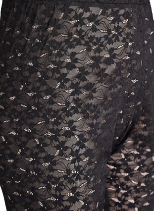 Zizzi Blondeleggings med høy midje, Svart, Packshot image number 2