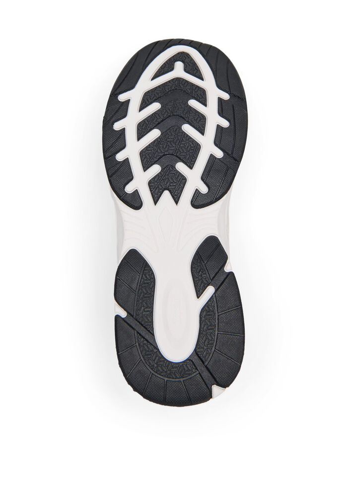 Wide fit - Sporty sneakers, White, Packshot