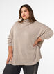Poologenser med l&oslash;s passform, Beige, Model image number 0