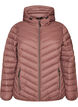 Lett jakke med hette, Rosa, Packshot image number 0