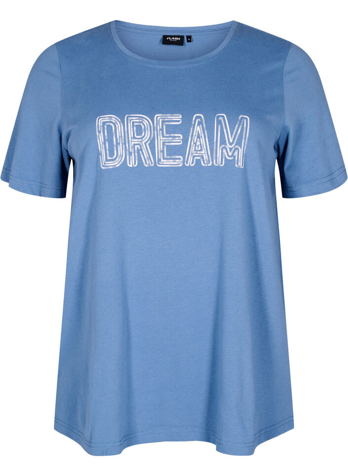 FLASH - T-skjorte med motiv, Blå, Packshot image number 0