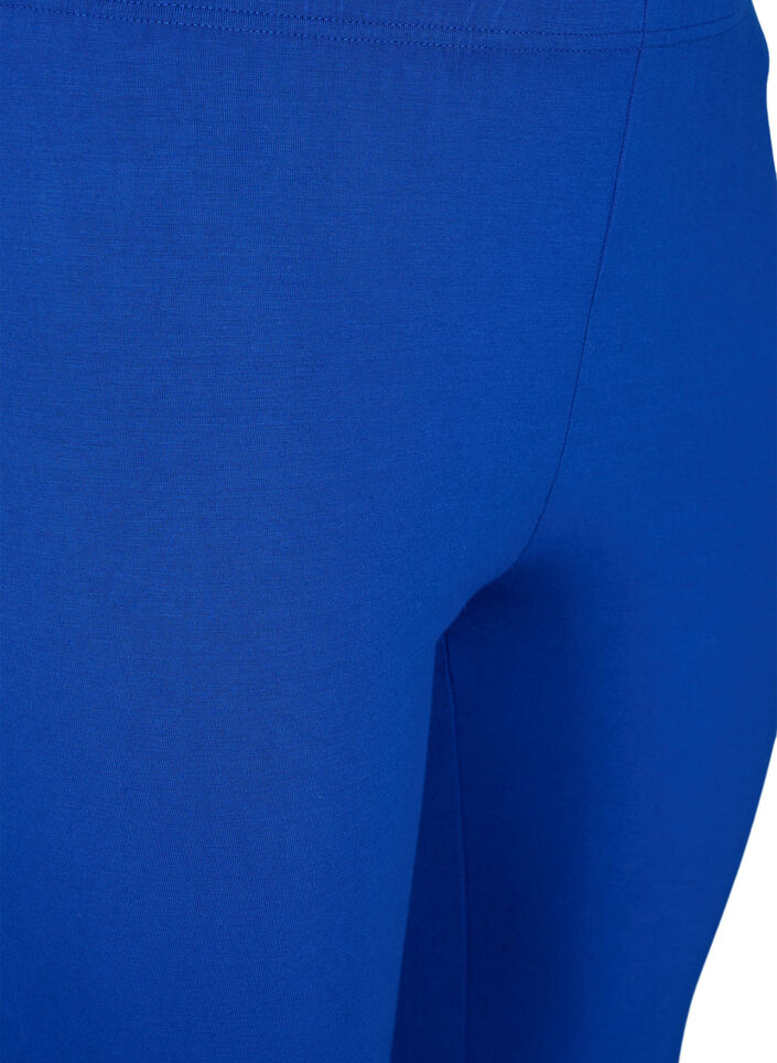 Basis leggings i viskose, Bl&aring;, Packshot image number 2