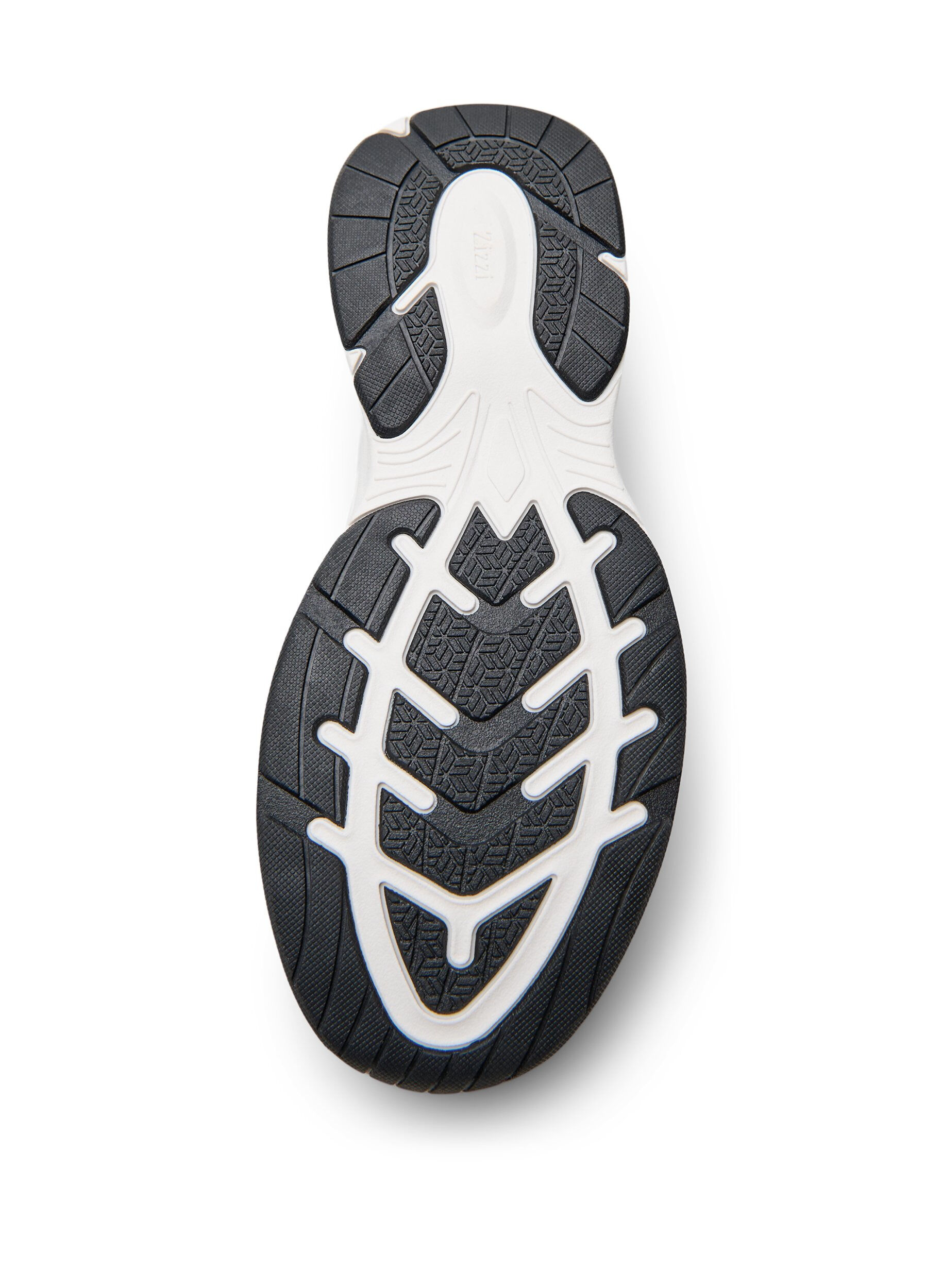 Zizzi Sneakers i elastisk strikkemateriale, Svart, Packshot image number 5