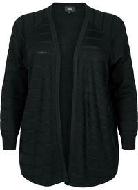 Stripet tone-på-tone cardigan
