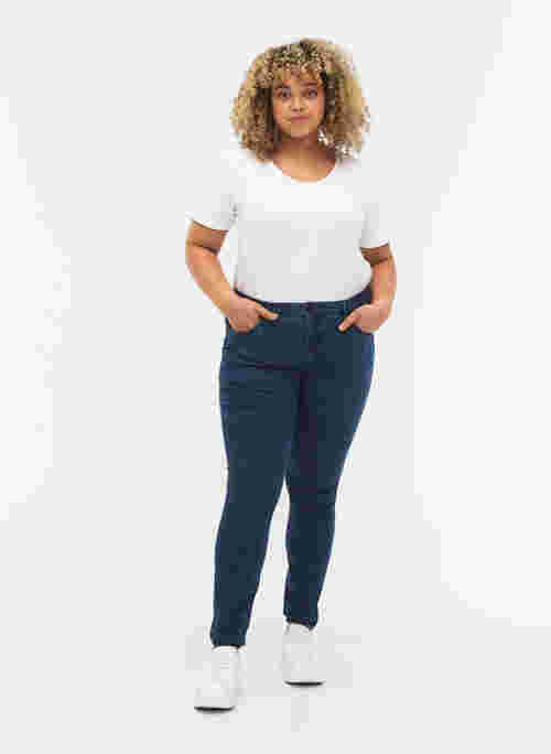 Super slim Amy jeans med høyt liv