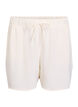 Shorts med lommer og elastisk linning, Vanilje, Packshot image number 0