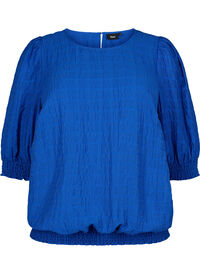 Smokkbluse med lyocell (TENCEL™)