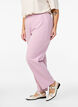 Bukser med rett passform, Rosa, Model image number 2