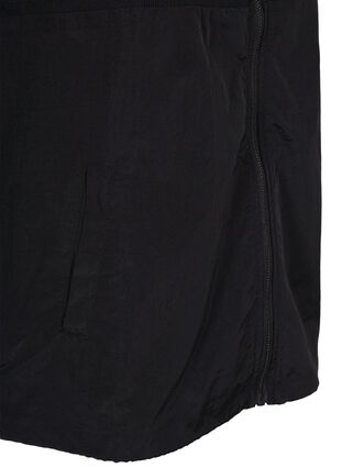 Treningsjakke med colorblock, Black Comb, Packshot image number 3