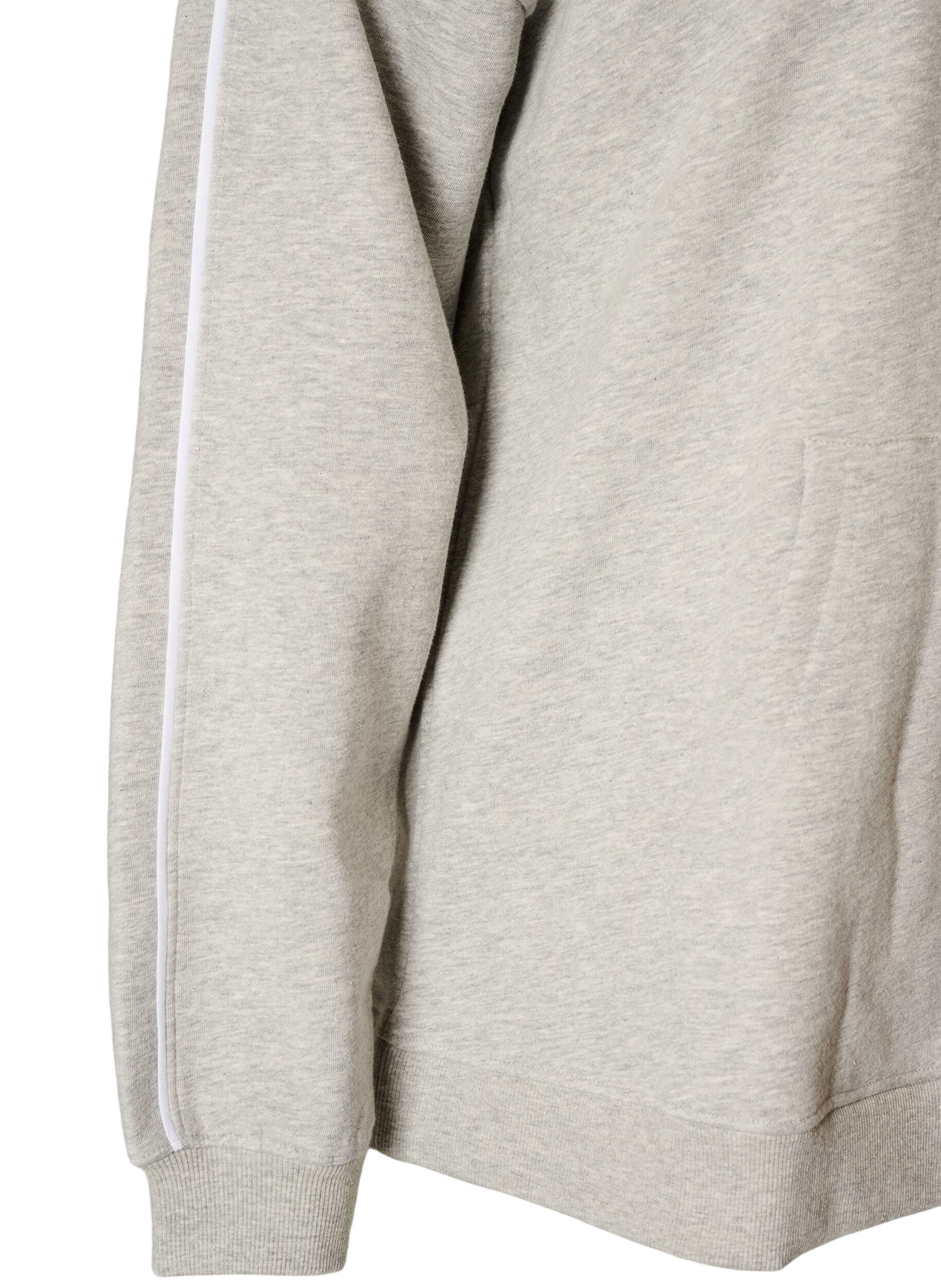 ZizziHettegenser med brodert motiv, Gr&aring;, Packshot image number 4