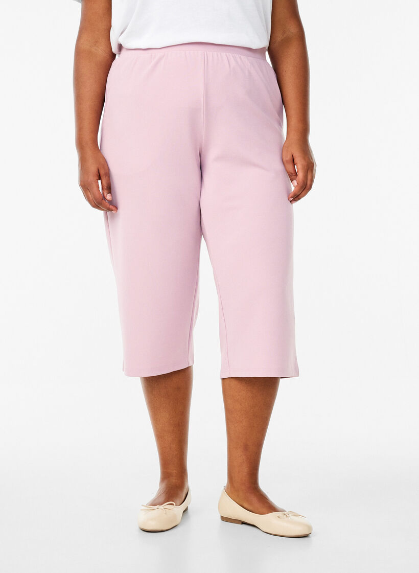 FLASH - H&oslash;ytlivs knickers med l&oslash;s passform, Rosa, Model image number 2