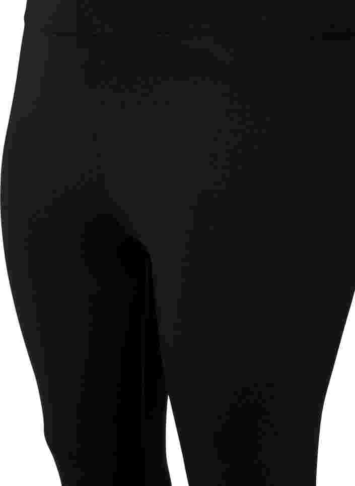 Leggings med 3/4-lengde, 2 stk., Black, Packshot image number 2