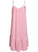 Sommerkjole med striper og A-form, Rosa, Packshot image number 1